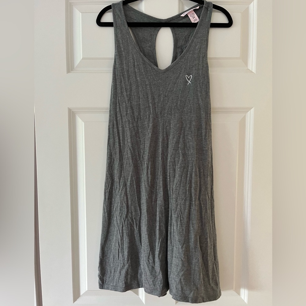 Victoria’s Secret Heather Gray Tank Sleep Dress